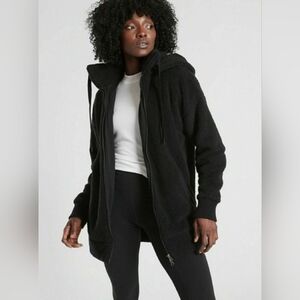 Athleta Tugga Sherpa Long Jacket